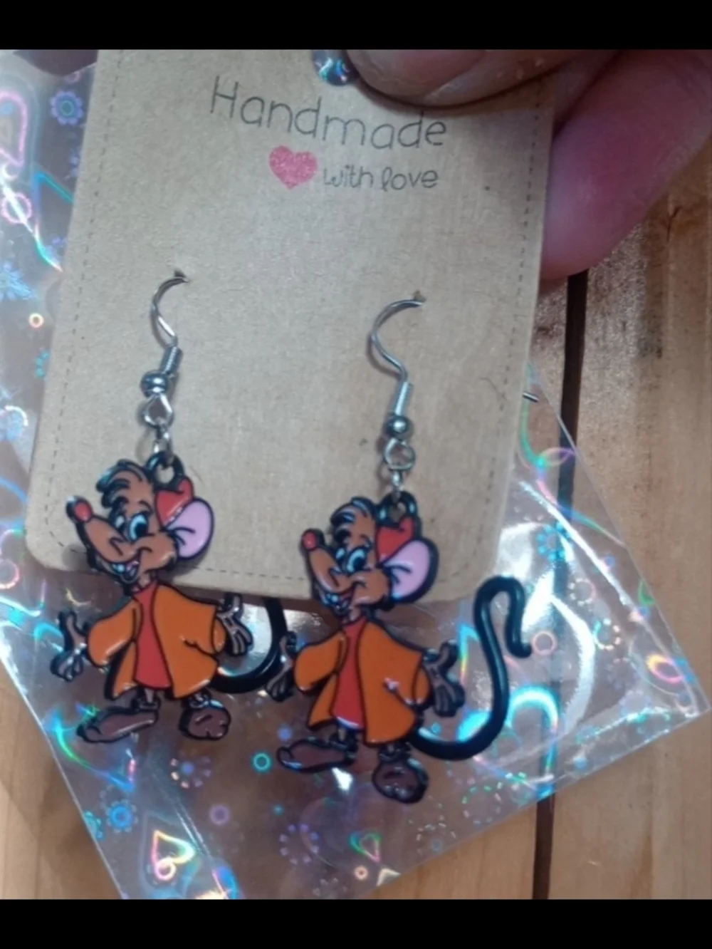 $8 Each Or Bundle 5/$20 Handmade Cinderella Inspired Dangle Earrings